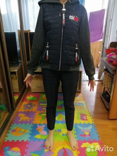 Утепленный женский костюм