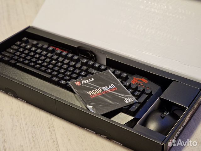 Игровой набор клавиатура/мышь MSI Vigor GK40