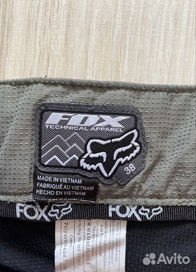 Вело шорты Fox Racing, W38, с подкладкой,оригинал