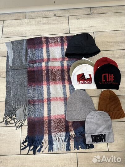 Шапки и палантины пакетом