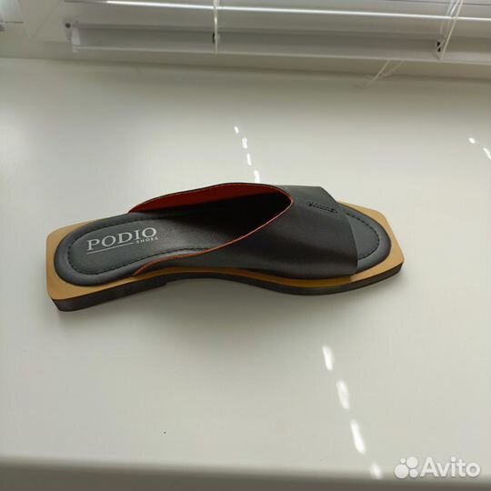 Шлепанцы женские натуральная кожа 37 размер