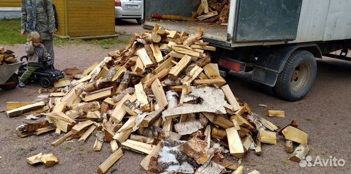 Дрова Осиновые навалом с доставкой в Ленобласти лю