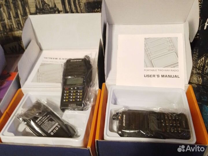 Рация Baofeng UV-5R, UV-82, BF-A53 S, UV-9R Plus