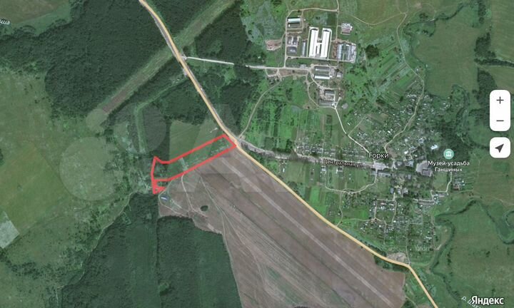 Участок 4,67 га (СНТ, ДНП)