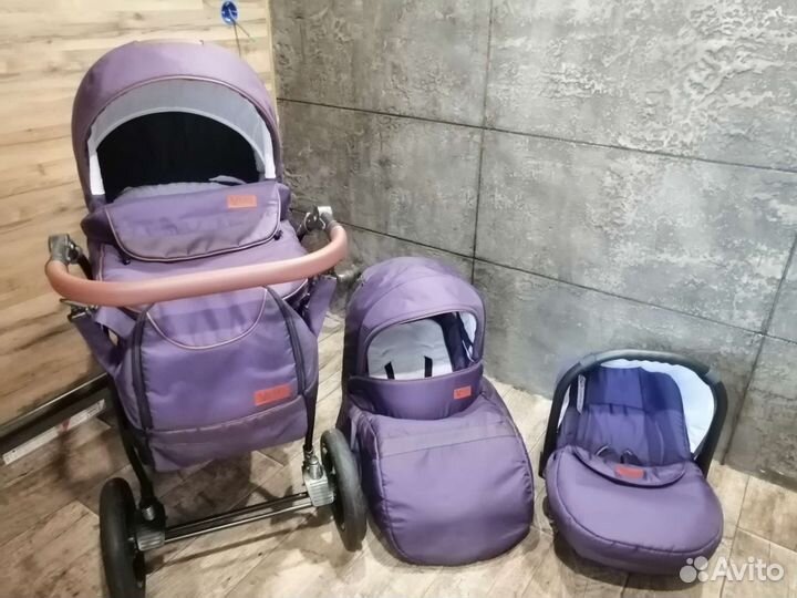 Коляска optima 3в1 verdi