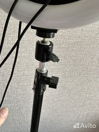 Кольцевая лампа со штативом rgb