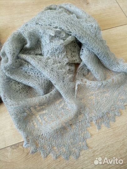 Платок шаль паутинка шарф