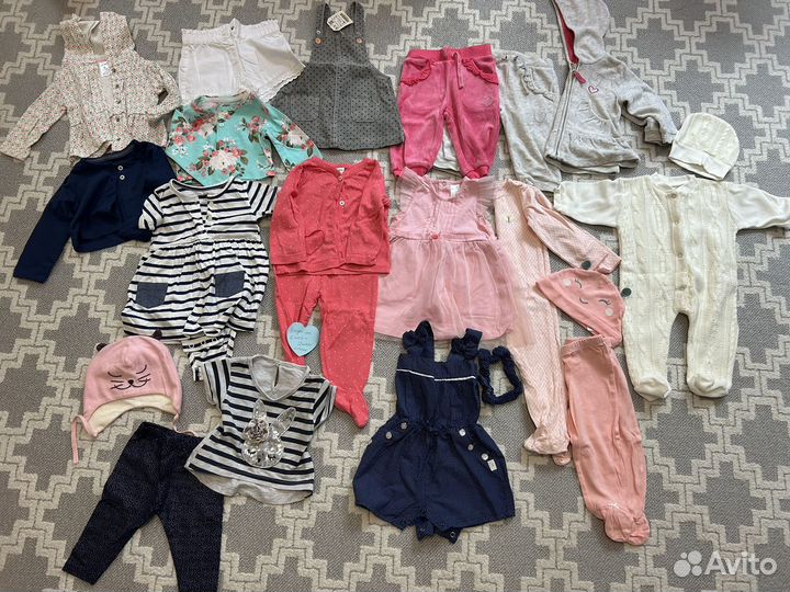 Вещи пакетом Carter's, mothercare и т.д