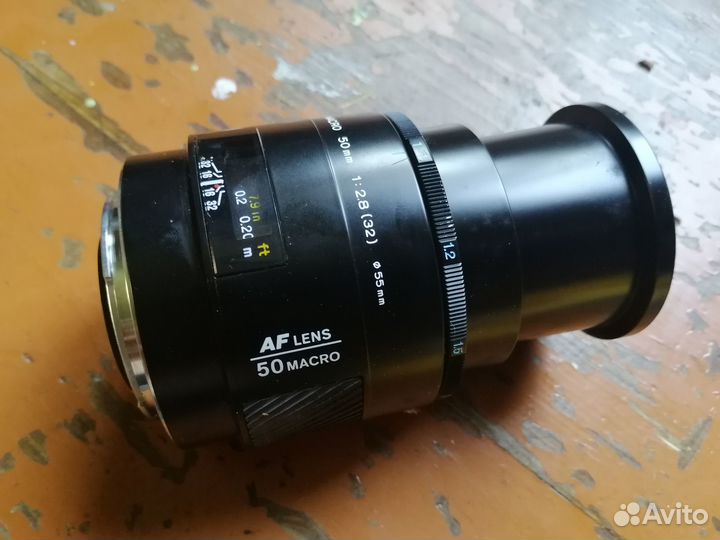 Объектив Минольта AF macro 50mm2.8 Sony A