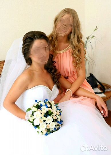 Счастливое свадебное платье