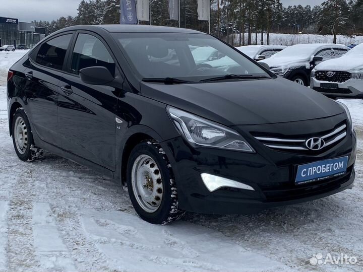 Hyundai Solaris 1.6 МТ, 2016, 208 861 км