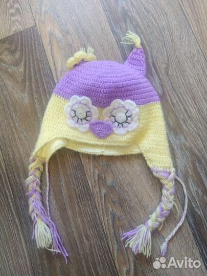 Шапка совушка