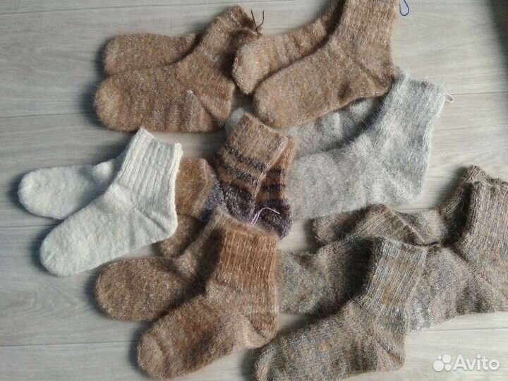 Носки из собачьей шерсти