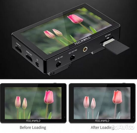 Накамерный монитор Feelworld LUT5 3000 nit Яркий