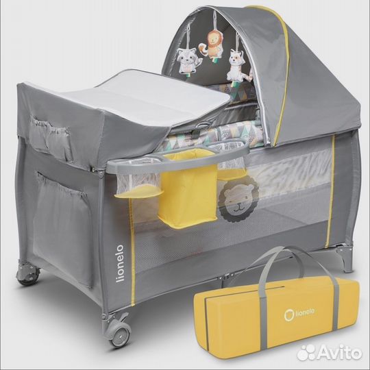 Кроватка манеж Lionelo Sven Plus