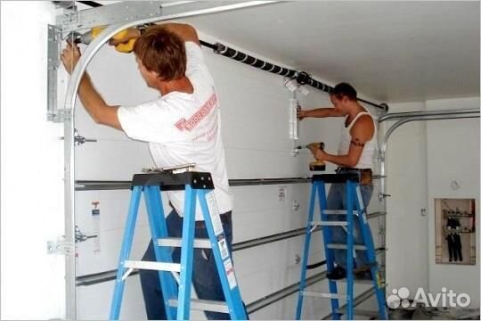 Ремонт и монтаж секционных ворот, рольставен