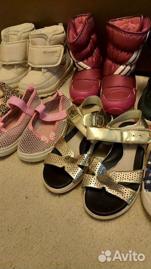 Обувь пакетом на девочку