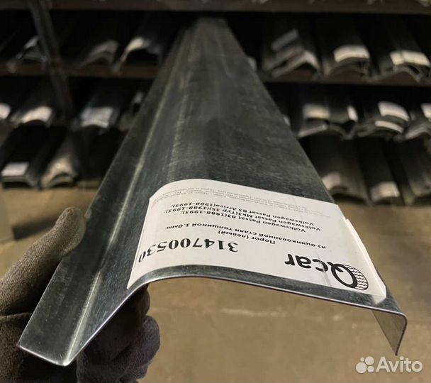 Порог правый Volkswagen Passat B3 1988-1993 (1мм)