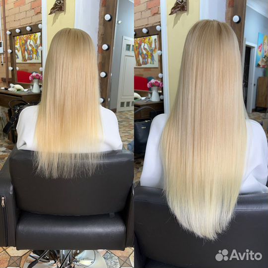 Безопасное наращивание волос, микро капсулы