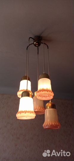 Светильник подвесной СССР