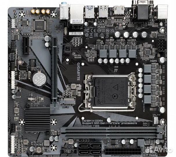 Материнская плата Gigabyte H610M H DDR4