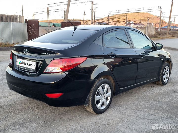 Hyundai Solaris 1.4 МТ, 2012, 167 345 км