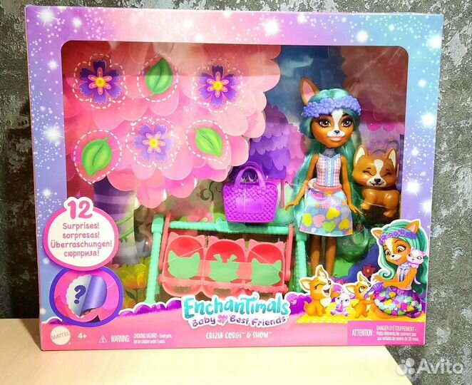 Enchantimals Детский сад Аист Йорк Корги