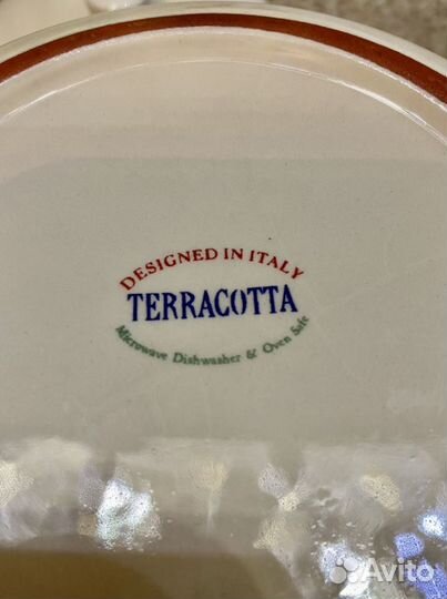 Горшочек для запекания 1 лир Terracotta Италия