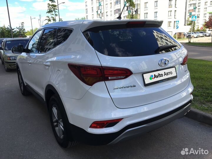 Hyundai Santa Fe 2.4 AT, 2016, 116 000 км