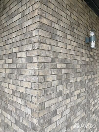 Фасадная плитка Real Brick Античное серебро