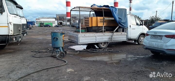 Аренда компрессора и пескоструйного оборудования