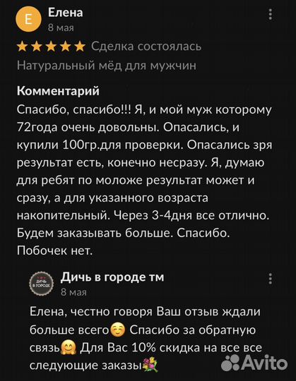 Чудо мёд сильный 100 мл