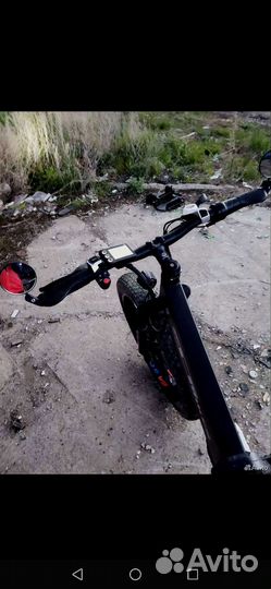 Электровелосипед складной фетбайк