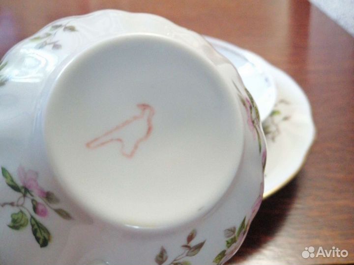 Тройка, Чашка с блюдцем дулево