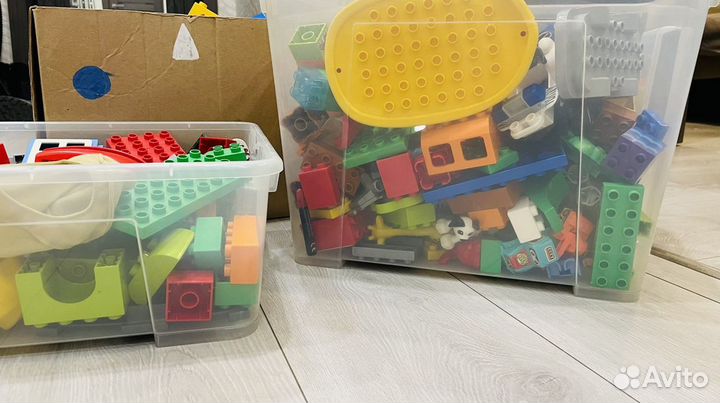 Lego duplo несколько наборов в россыпь 10 кг