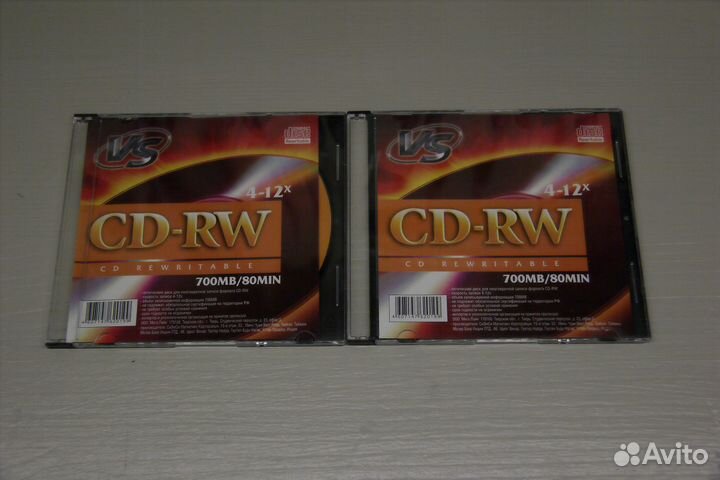 Диски DVD-R 4.7GB, CD-R 700MB, CD-RW 700MB
