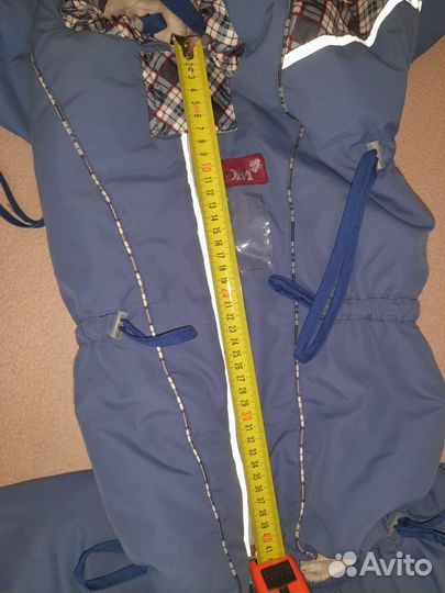 Зимний комбинезон для средней собаки