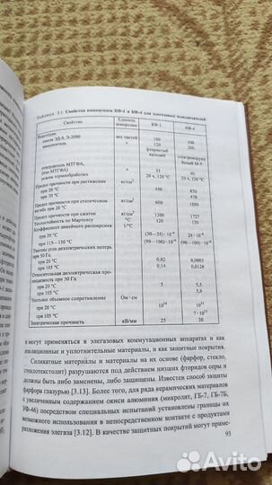 Физическая химия элегазового электротехнического
