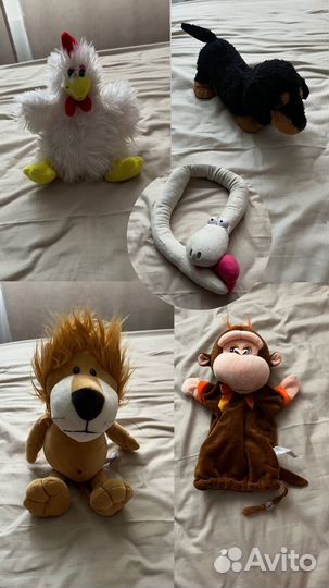 Мягкие игрушки разные, листайте ленту