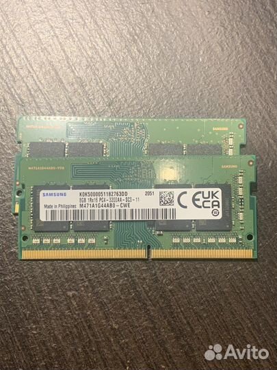 Оперативная память Samsung DDR4 16GB