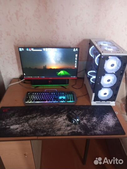 Игровой компьютер с монитором 165Гц