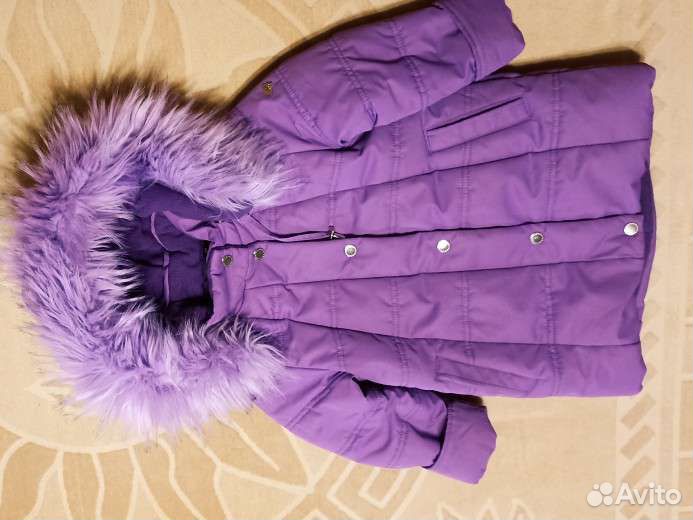 Зимняя куртка для девочки 98 р