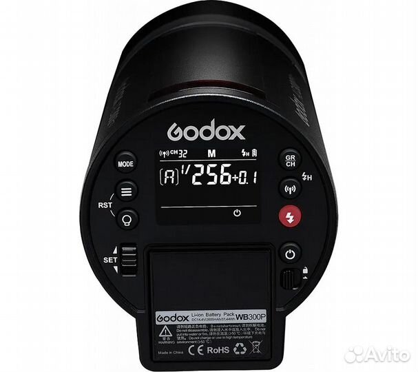 Вспышка аккумуляторная Godox Witstro AD300Pro