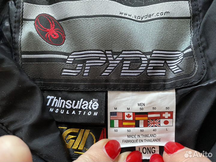 Spyder Горнолыжные штаны мужские 50