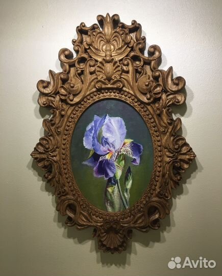 Овальная рама из дуба