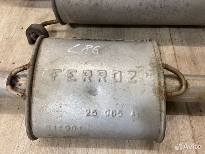 Выхлопная трасса Mitsubishi Lancer 9 CS5W 4G63