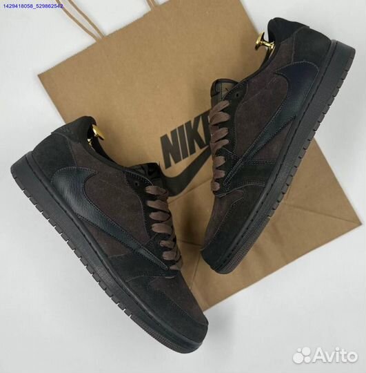 Nike Air Jordan 1 Low OG Velvet Brown (Арт.75933)