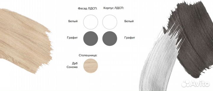 Кухонный гарнитур Челси модульная без посредников