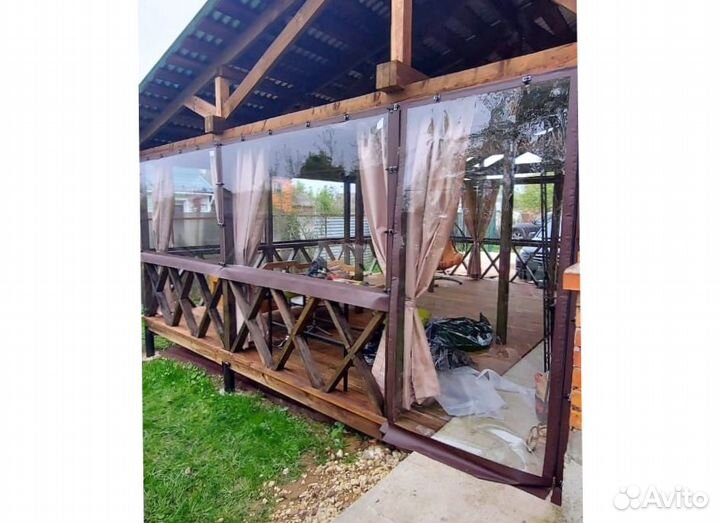 Мягкие окна для веранды