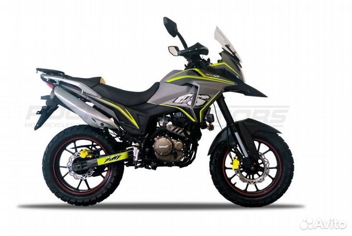 Мотоцикл турэндуро rockot dakar 250 171YMM, серый